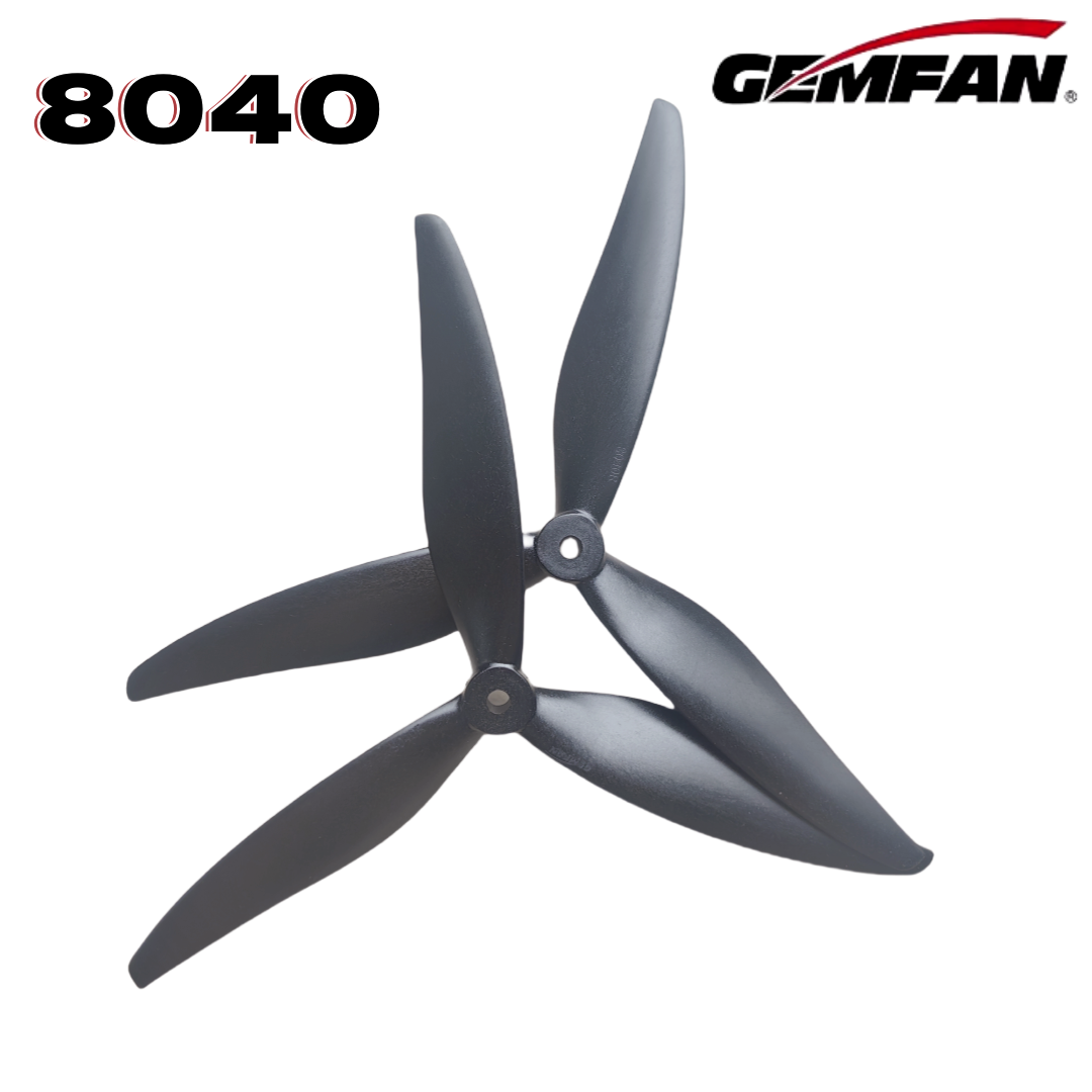 Drone Racing Motor - Gemfan 8040 8X4X3 hélice de 3