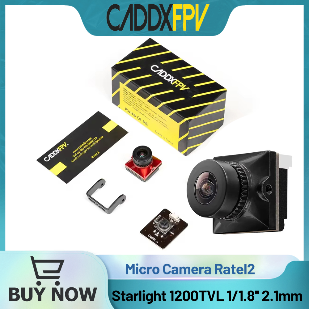 CADDX Cámara Micro FPV Ratel 2 - Drone Racing Camera reseña y precio
