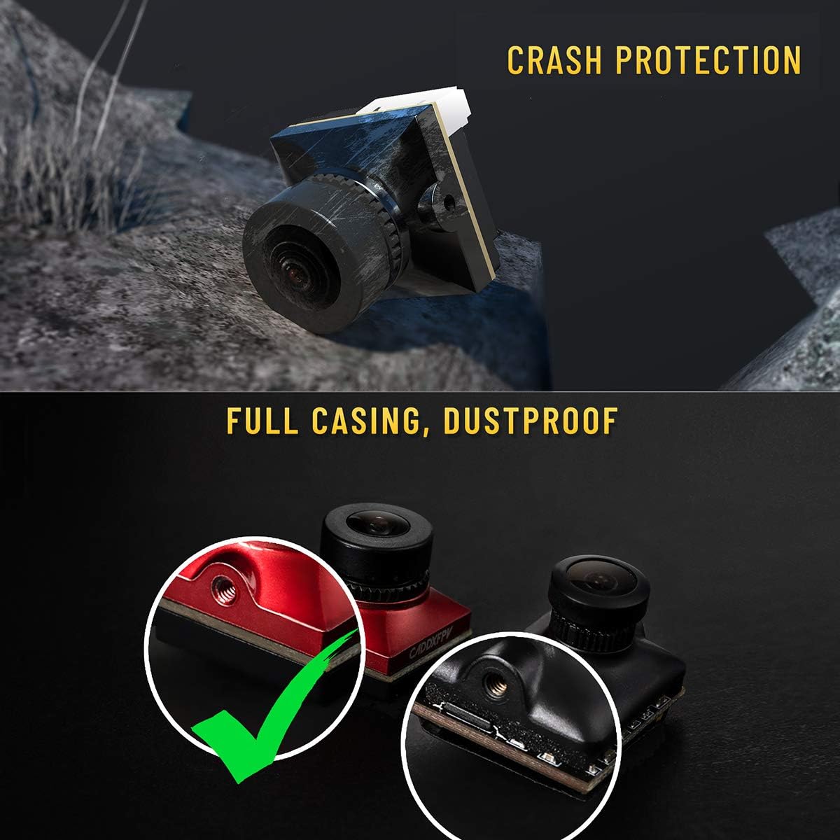 CADDX Cámara Micro FPV Ratel 2 - Drone Racing Camera reseña y precio