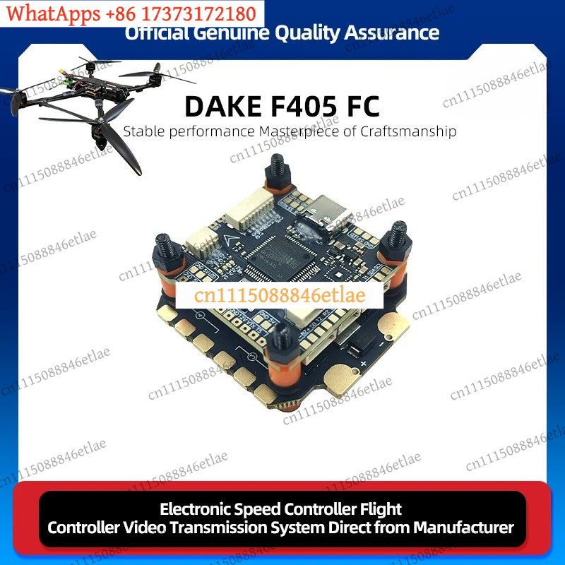 Controlador de Vuelo DAKEFPV F - Drone Racing Flight Controller reseña y precio