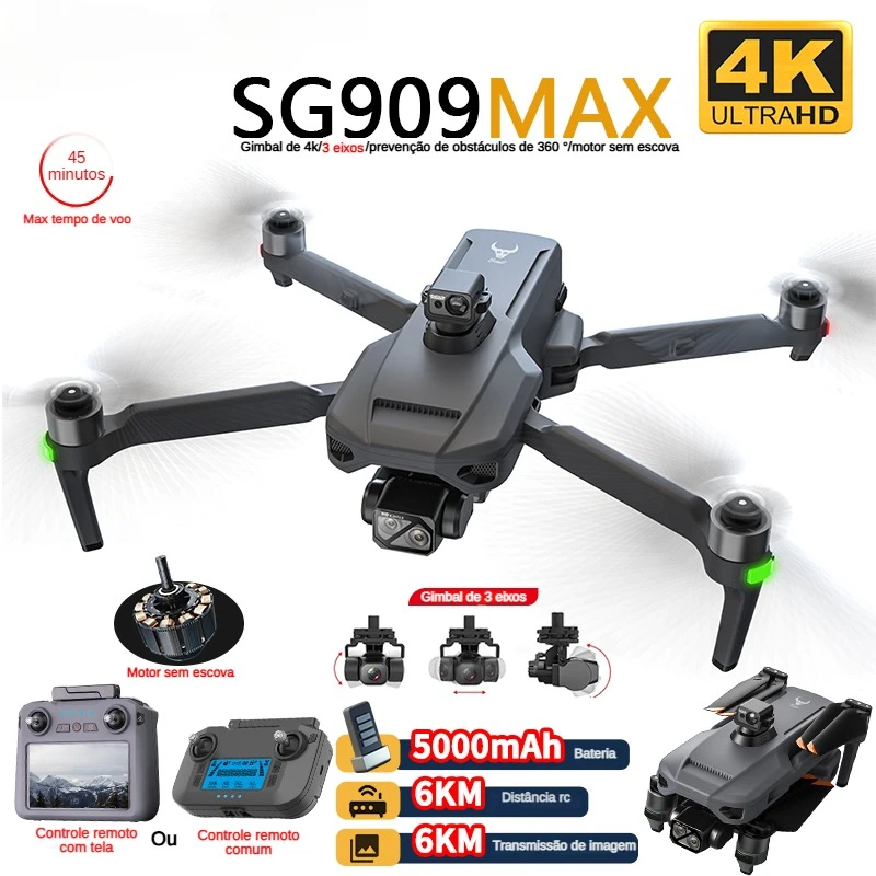 ZLL SG909 SG909MAX Dron profes - Drone Racing Camera reseña y precio